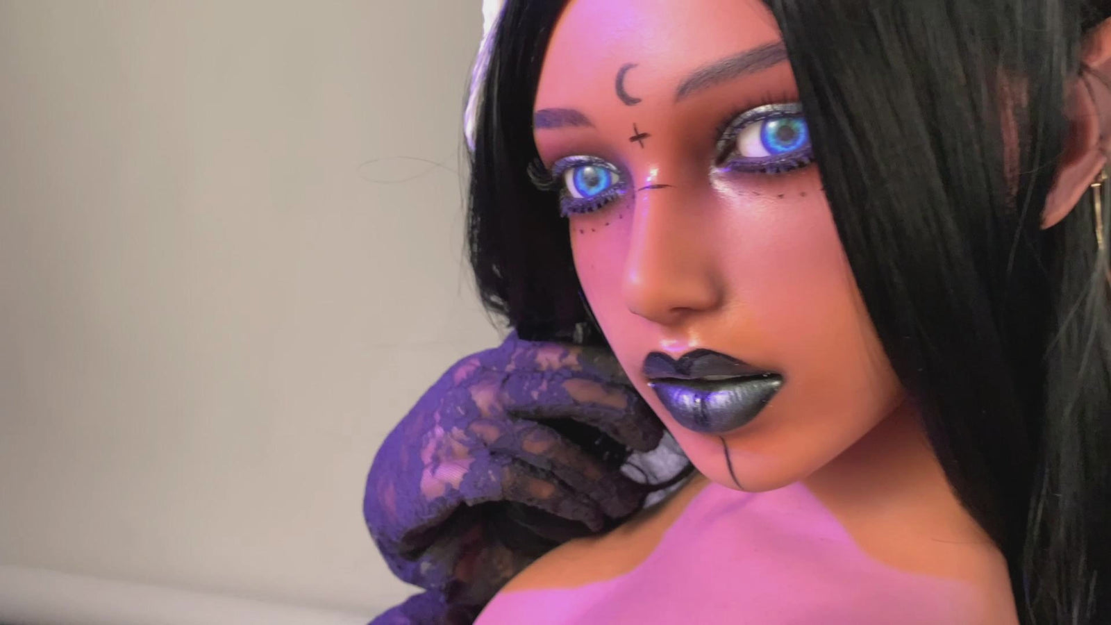 Olga bambola del sesso (Climax Doll Ultra 160 cm Coppa A in silicone)