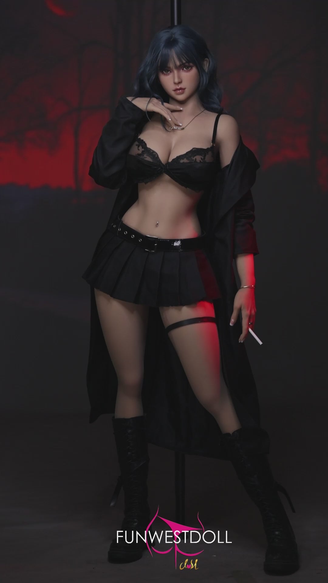 Lily bambola del sesso (FunWest Doll Coppa G da 157 cm n. 036 TPE)