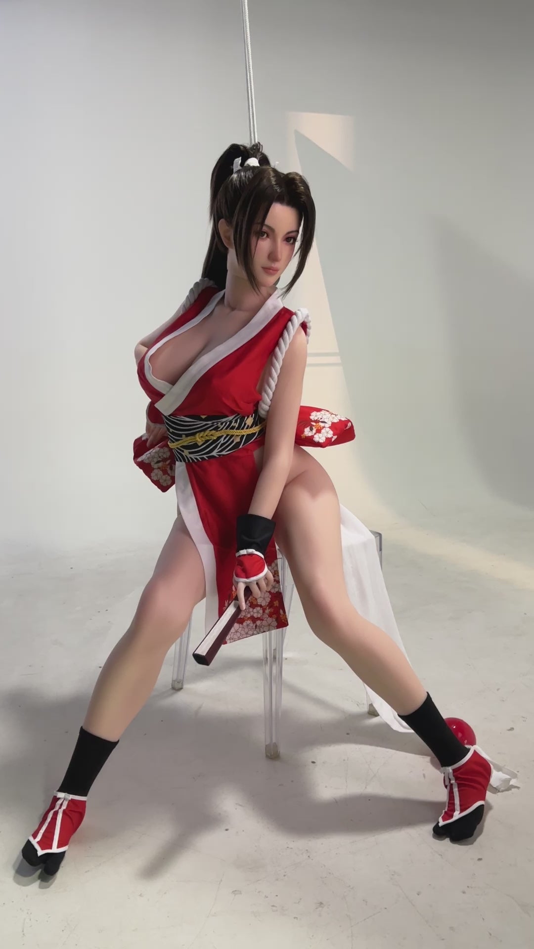 Mai Shiranui bambola del sesso (Game Lady Coppa G n. 28 in silicone da 165 cm)