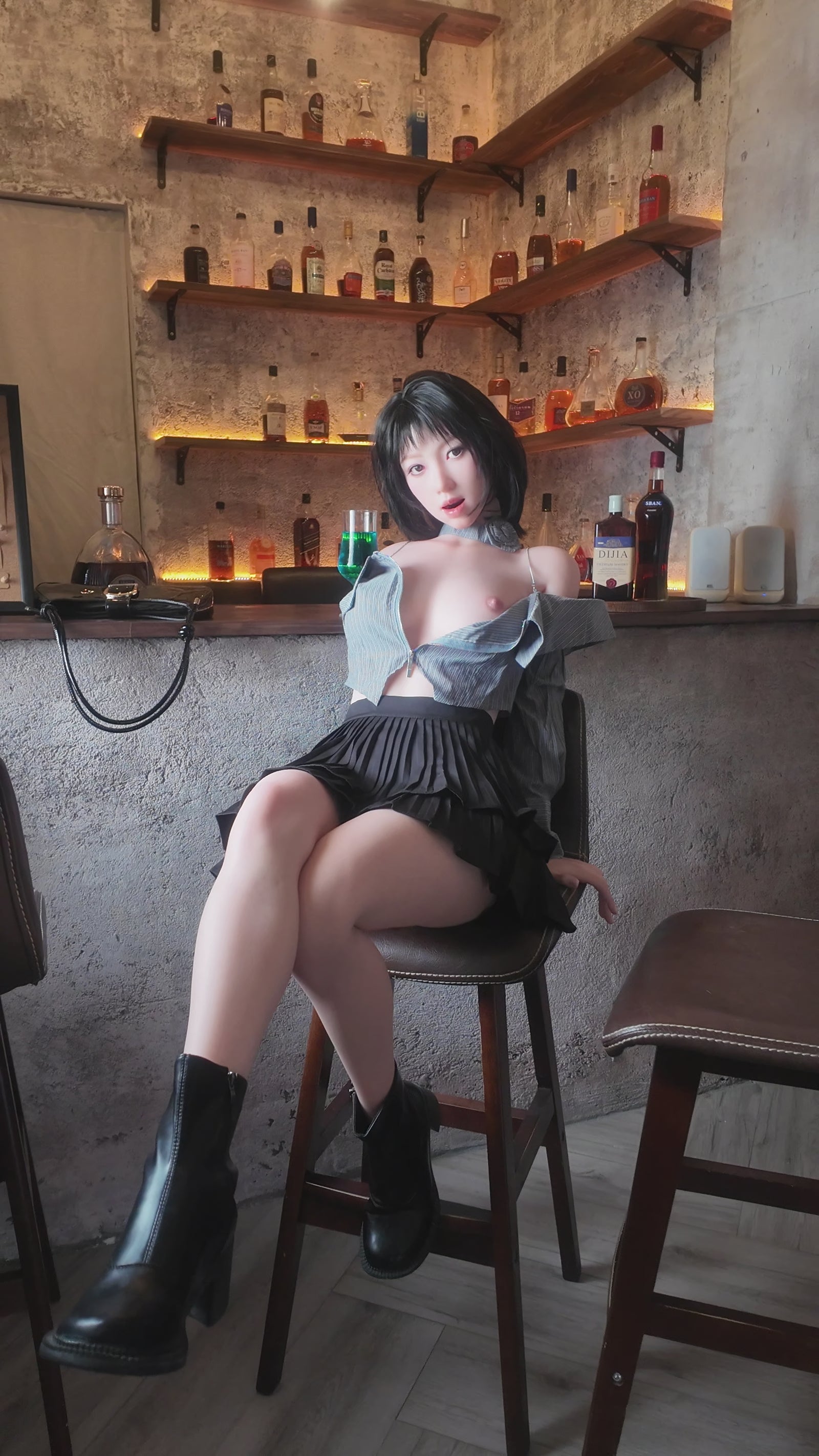 Nicole bambola del sesso (Zelex 162 cm Coppa D GE68-1 Silicone)