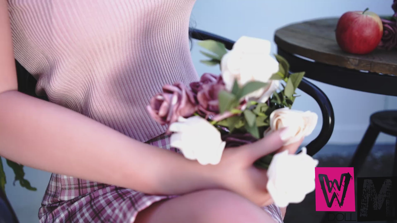 Edwina bambola del sesso (WM-Doll Coppa C da 166 cm #SS182 TPE+silicone)