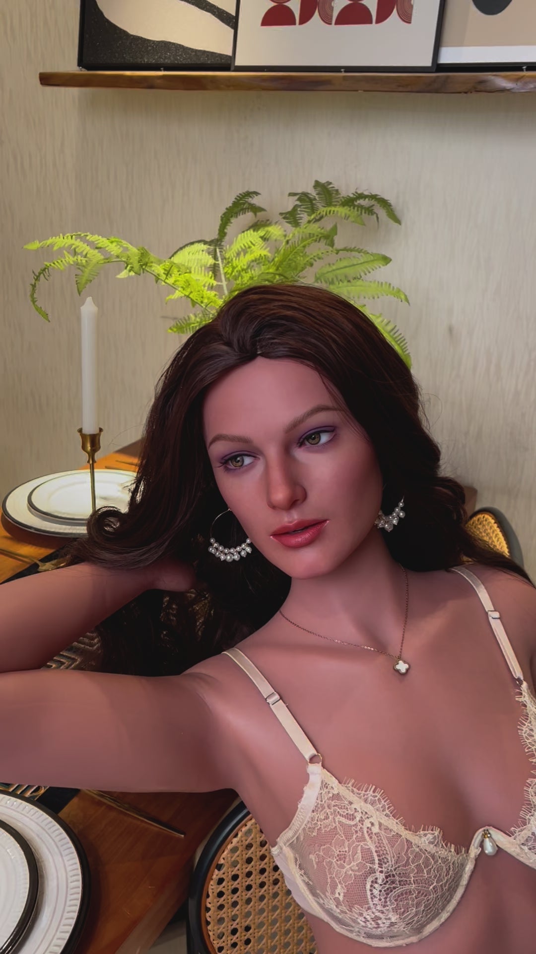 Donna bambola del sesso (Zelex 171 cm Coppa C ZXE214-1 SLE Silicone)