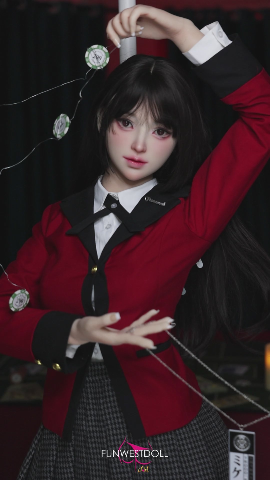 Yumeko Jabami Sex Doll (FunWest Doll 159 cm A-CUP #038S Silicone)