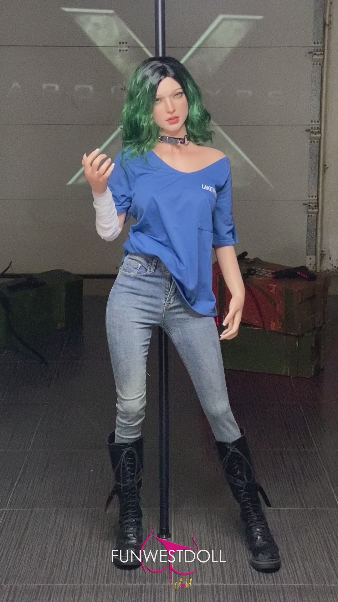 Alexa bambola del sesso (FunWest Doll 157 cm Coppa D #045S Silicone)