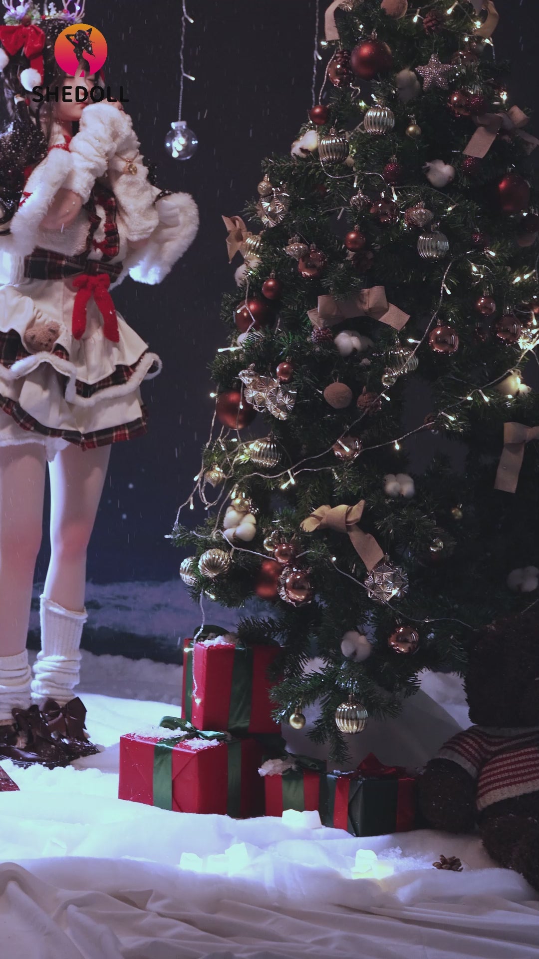 Bambola del sesso della Bella addormentata (SHEDOLL Coppa D da 148 cm #SH153 in silicone)