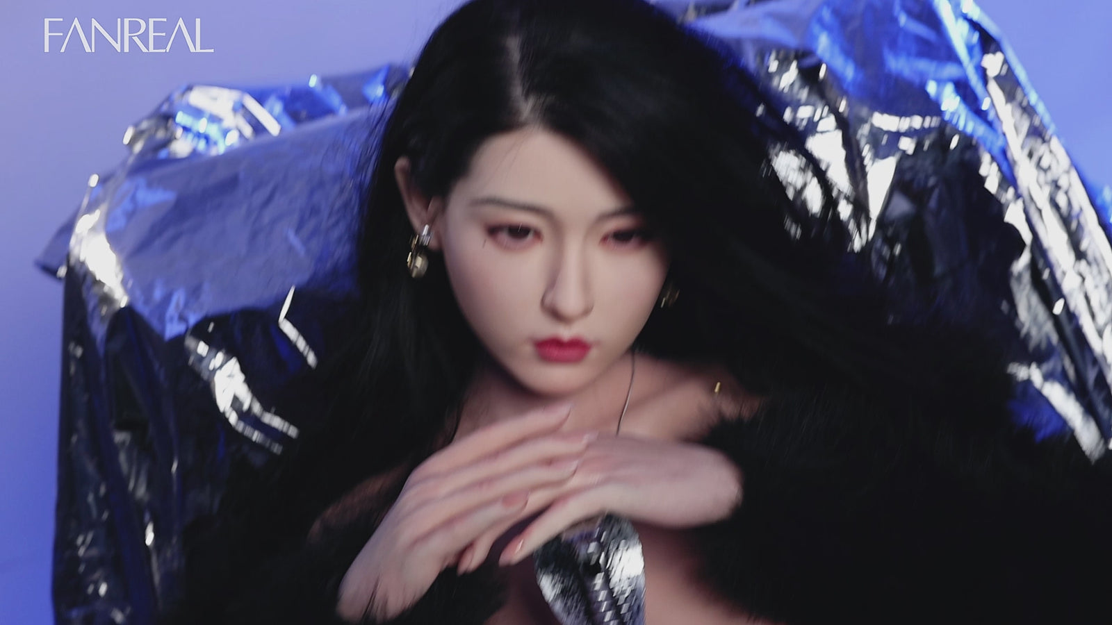 Jing bambola del sesso (FanReal Doll 162 cm Coppa C in silicone)