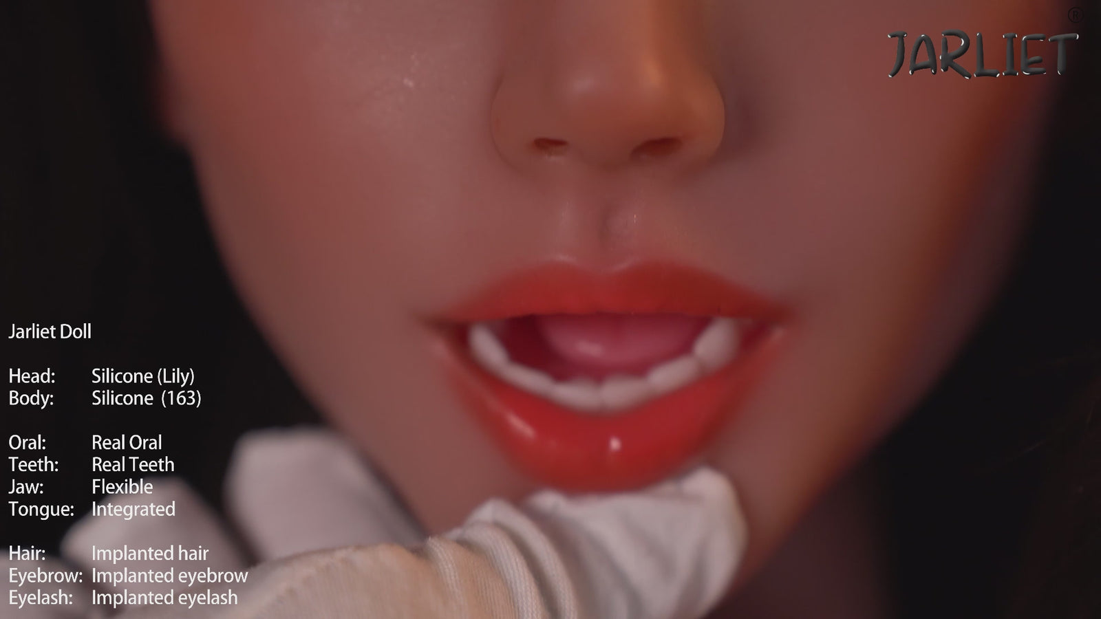 Lily bambola del sesso (Jarliet 163 cm Coppa D in silicone)