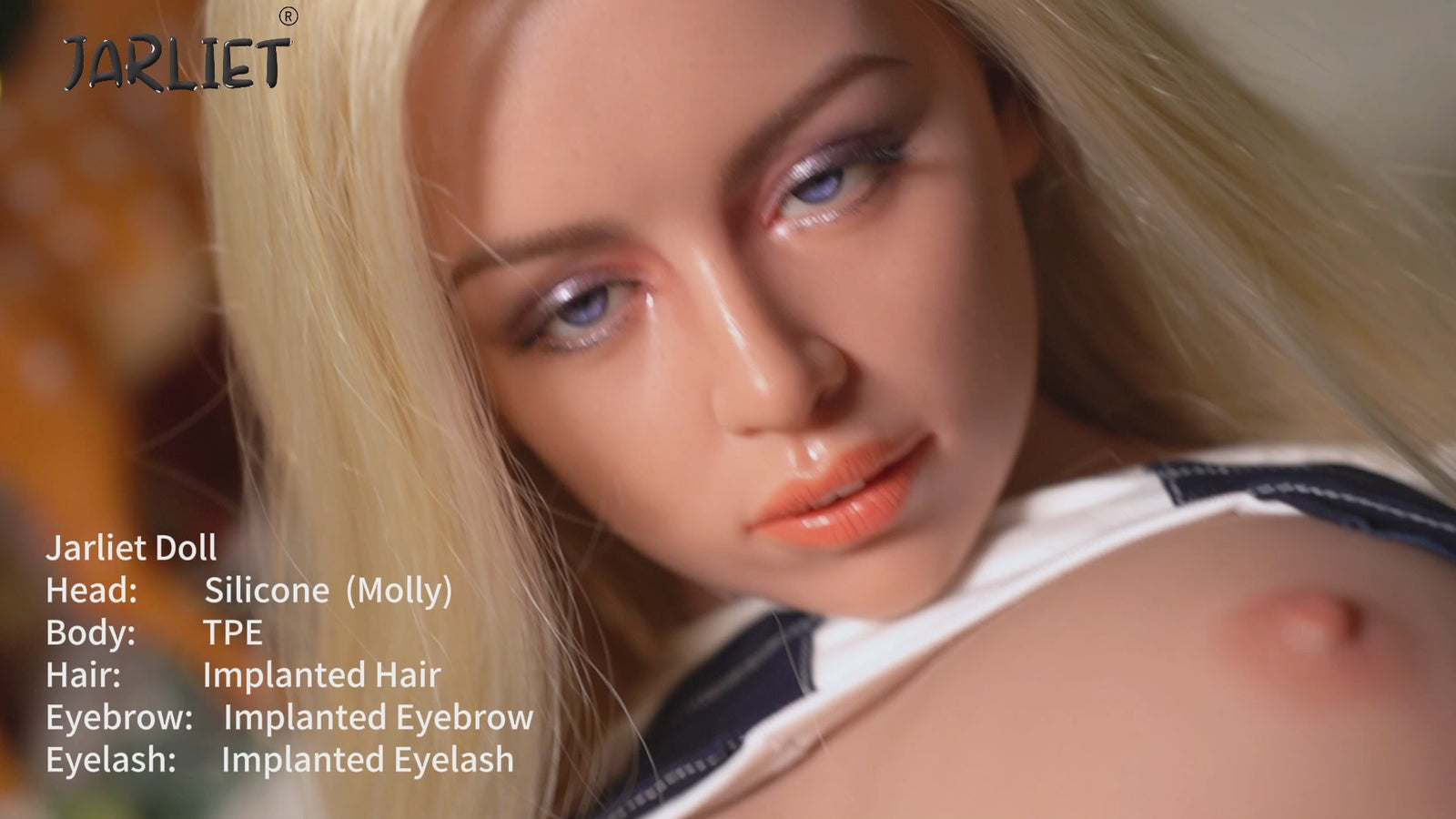 Molly bambola del sesso (Jarliet Coppa E da 148 cm (TPE+silicone)