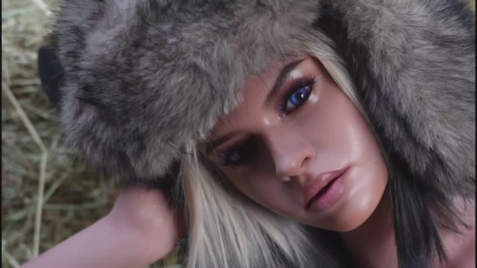 Ingrid bambola del sesso (Top Fire Doll 170 cm Coppa E T60 in silicone)