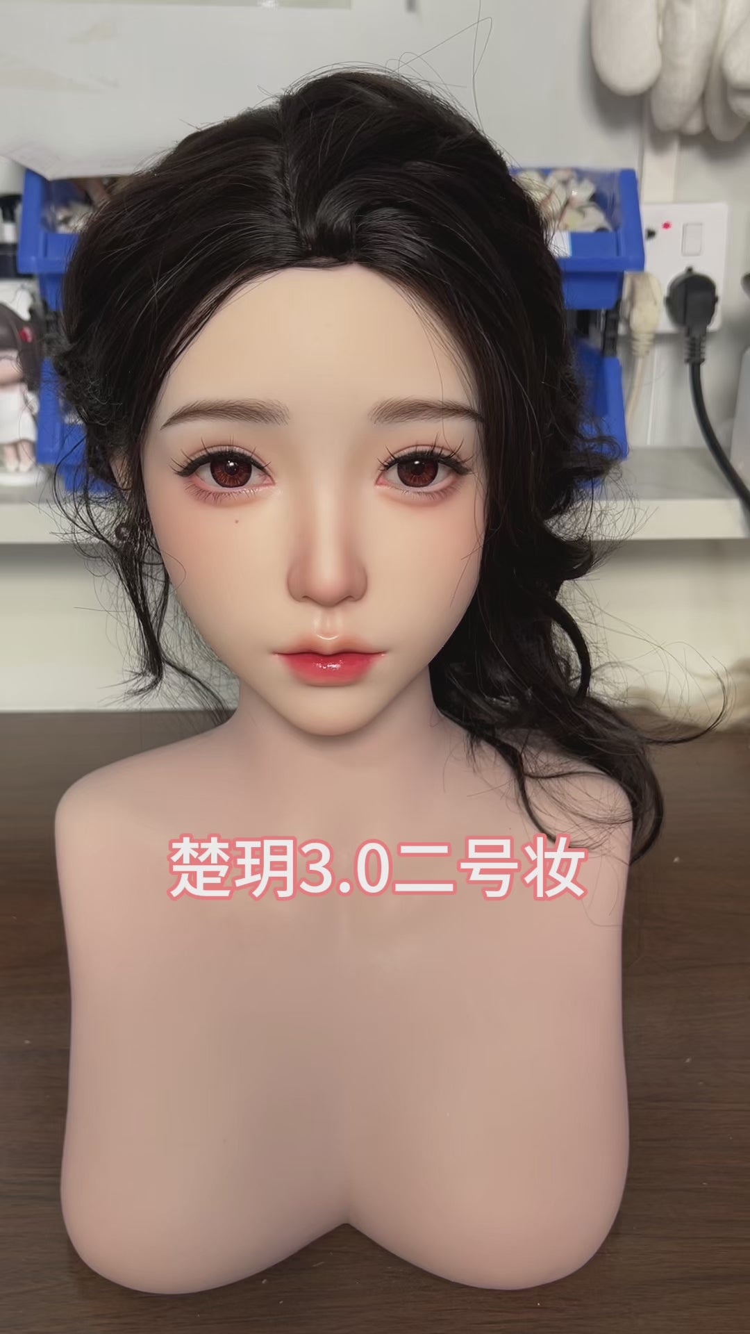 Cheryl bambola del sesso (SHEDOLL Coppa E da 170 cm #SH217 3.0 TPE+silicone)