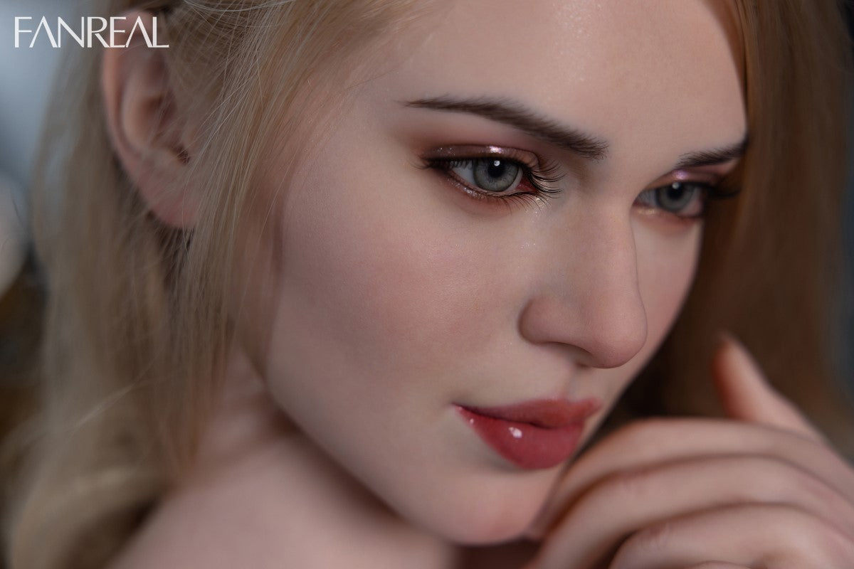 Gina bambola del sesso (FanReal Doll Coppa F da 155 cm RST Silicone)