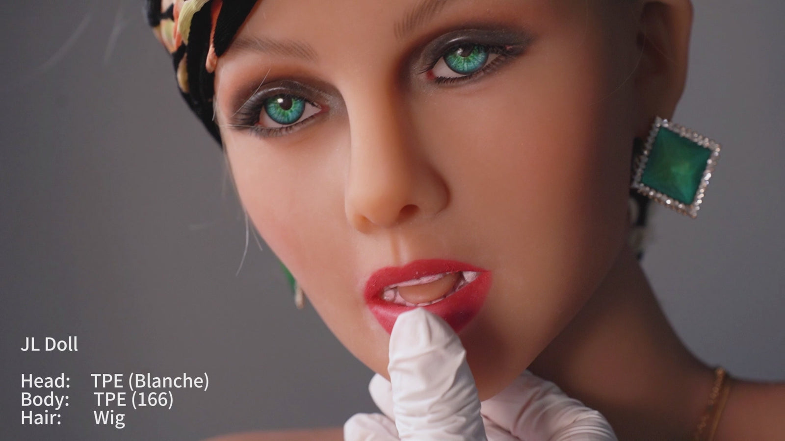 Blanche 2 bambola del sesso (Jarliet TPE coppa C da 166 cm)