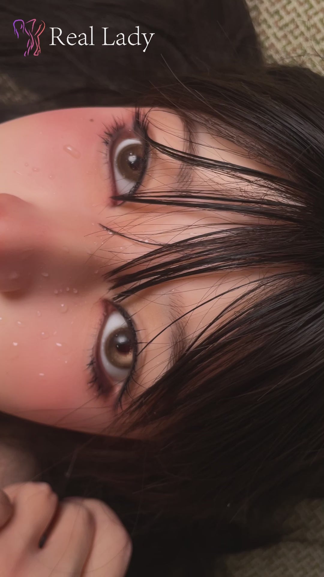 Evie bambola del sesso (Real Lady 150 cm Coppa F T4 in silicone)