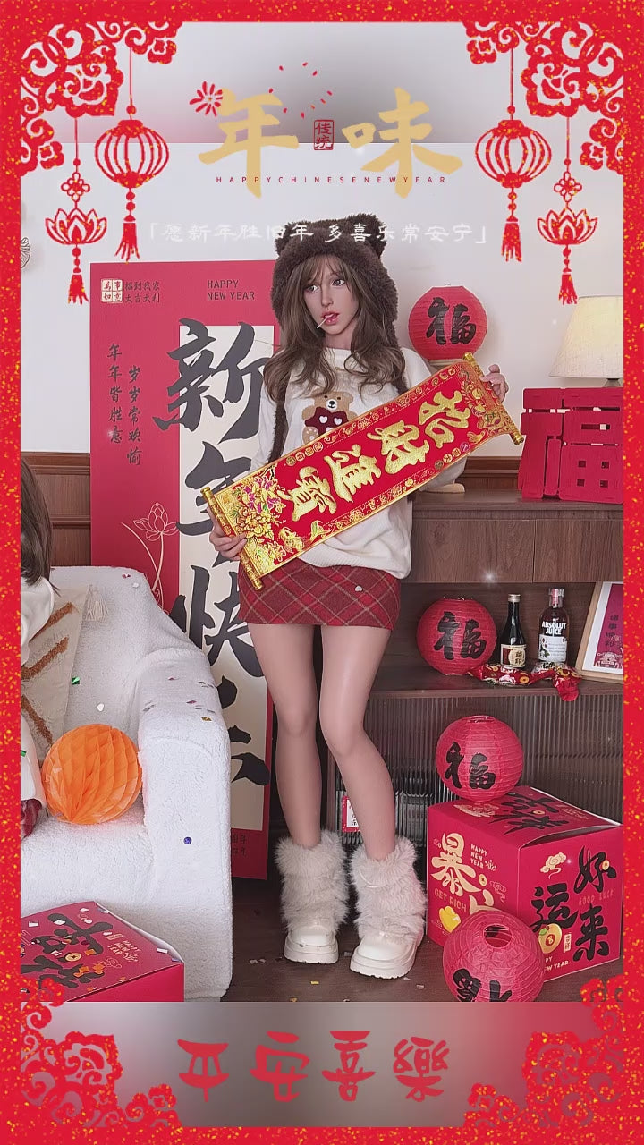 Lily bambola del sesso (FunWest Doll Coppa F da 156 cm #036S in silicone)