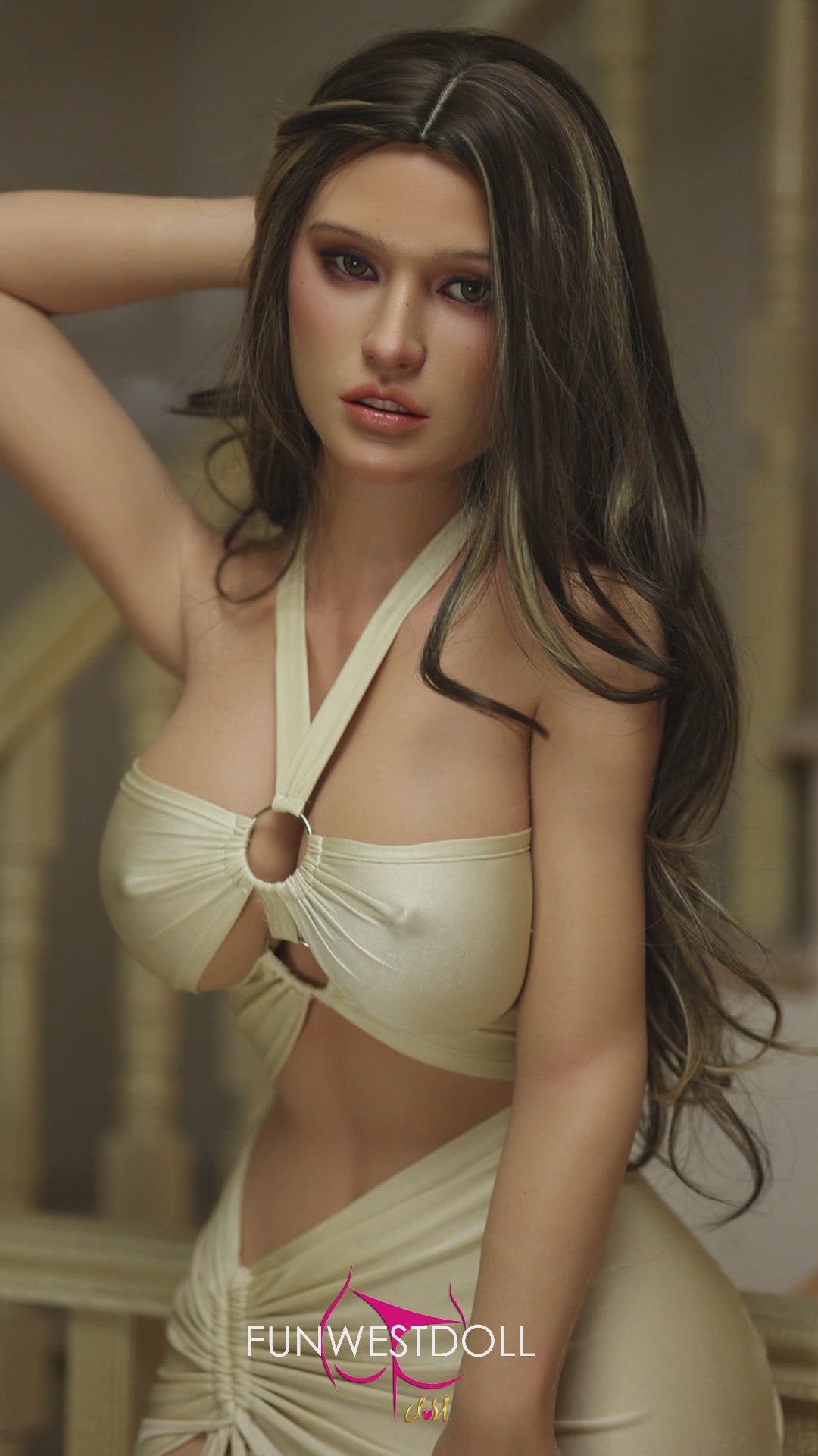 Juliette bambola del sesso (FunWest Doll 160 cm Coppa E #046S Silicone)