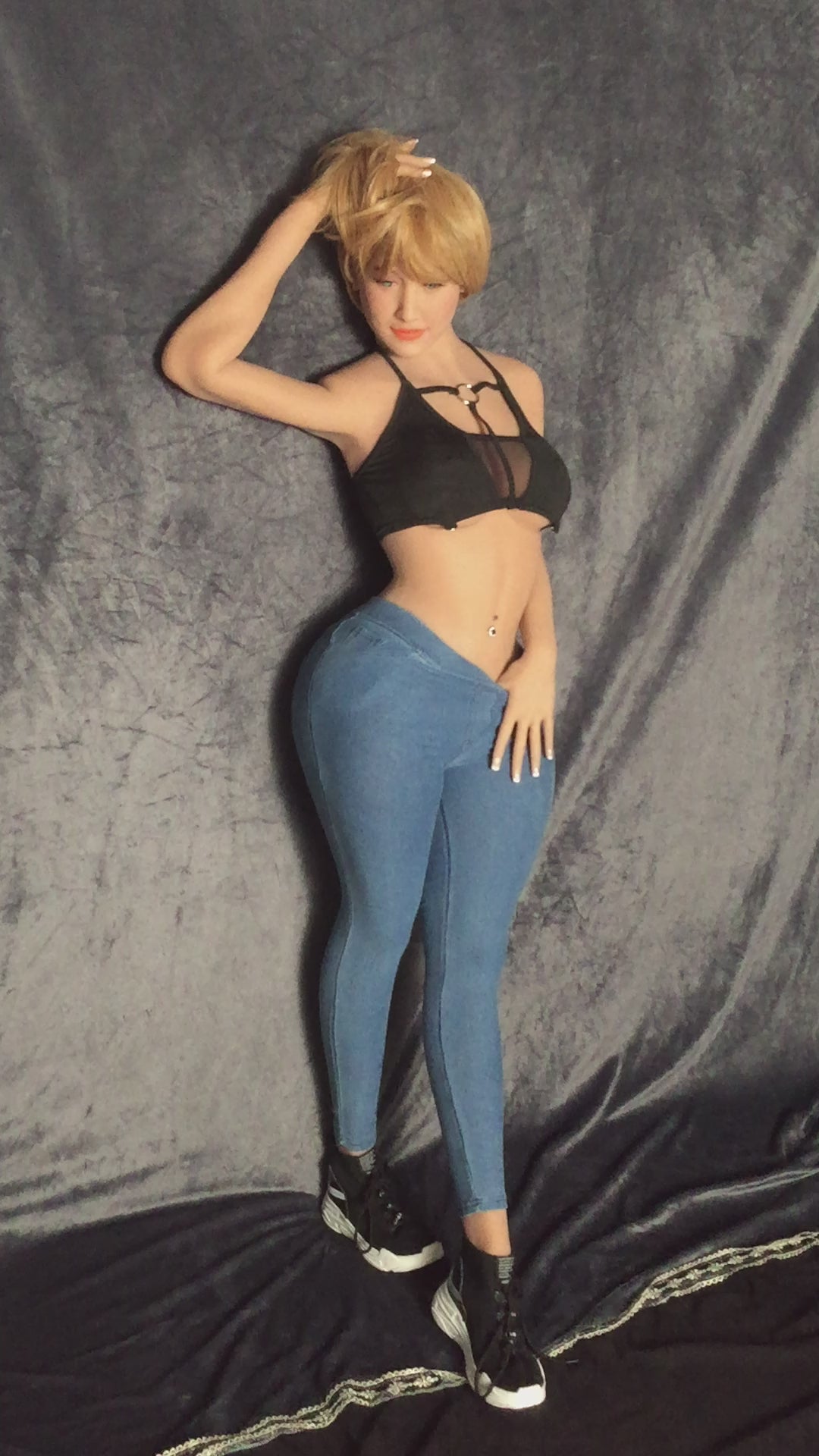 Rebecca bambola del sesso (Jarliet TPE Coppa C da 157 cm)