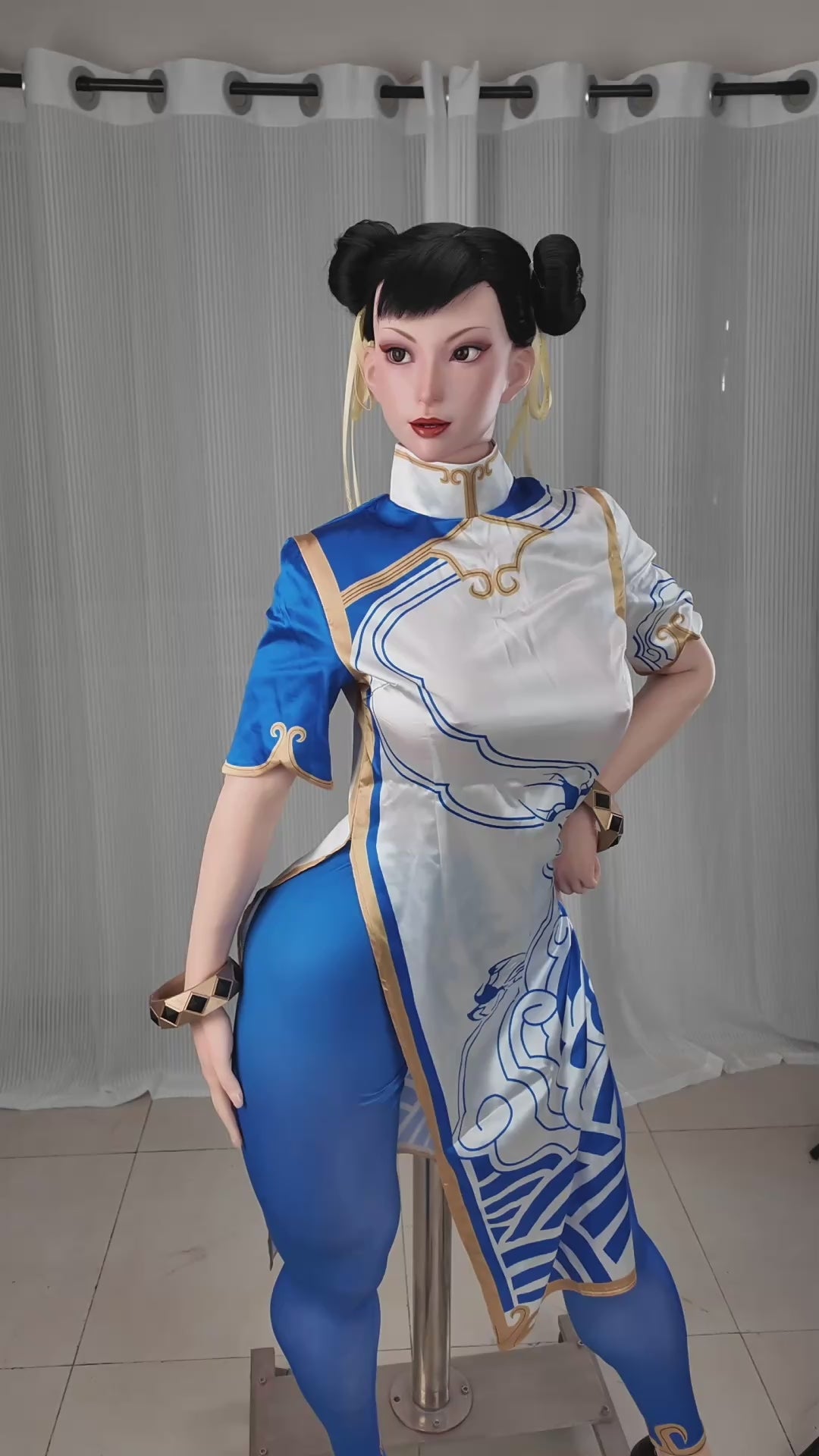 Chun Li Sex doll (Game Lady 169cm F-cup No. 47-1 Silicone)
