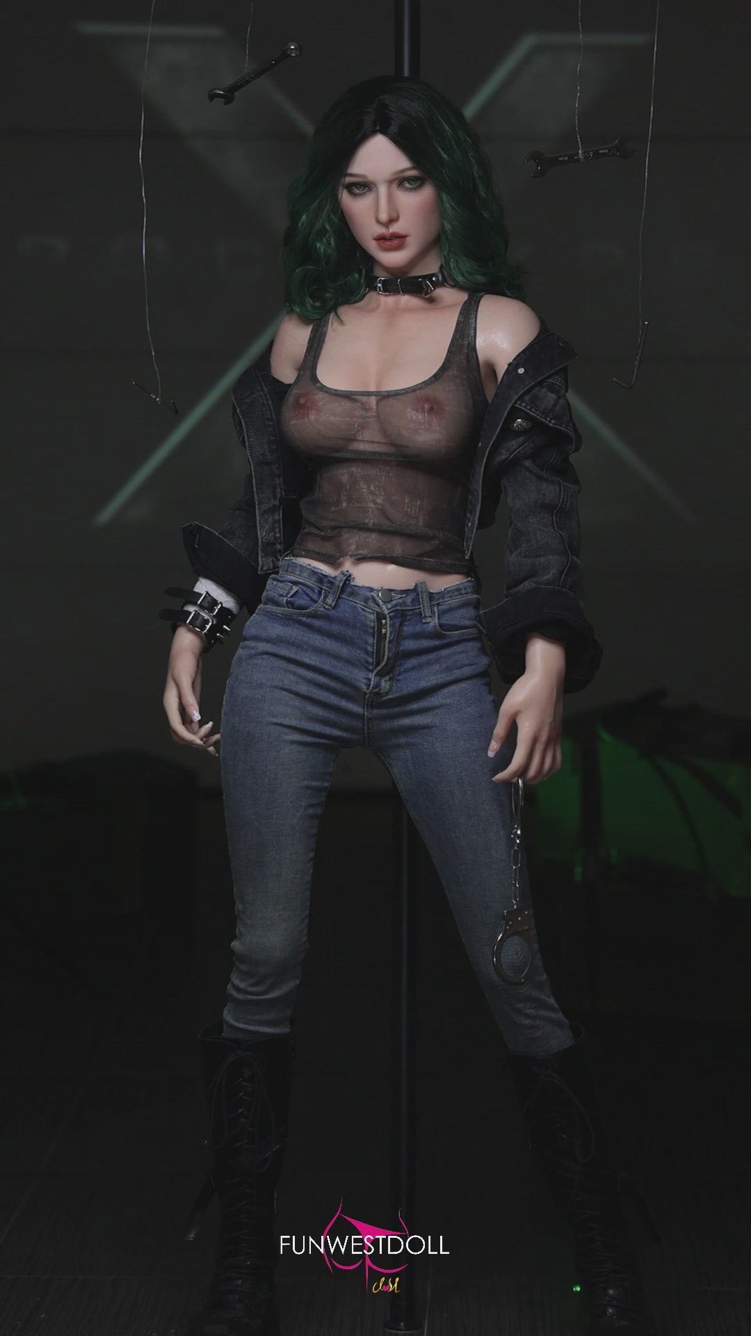 Alexa bambola del sesso (FunWest Doll 157 cm Coppa D #045S Silicone)