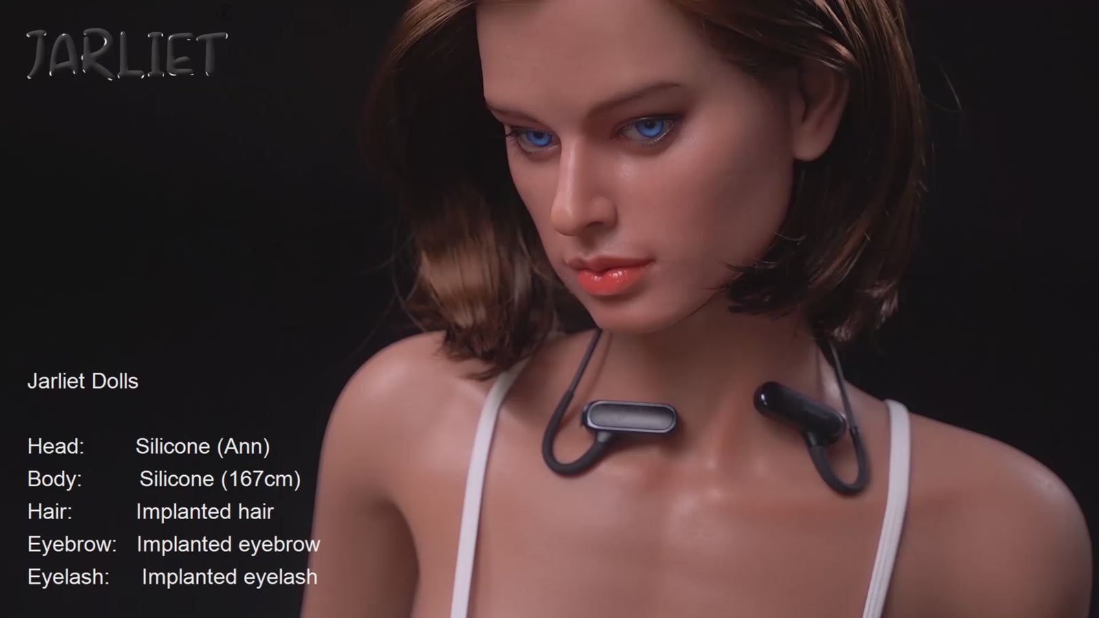 Ann bambola del sesso (Jarliet 167 cm Coppa B in silicone)
