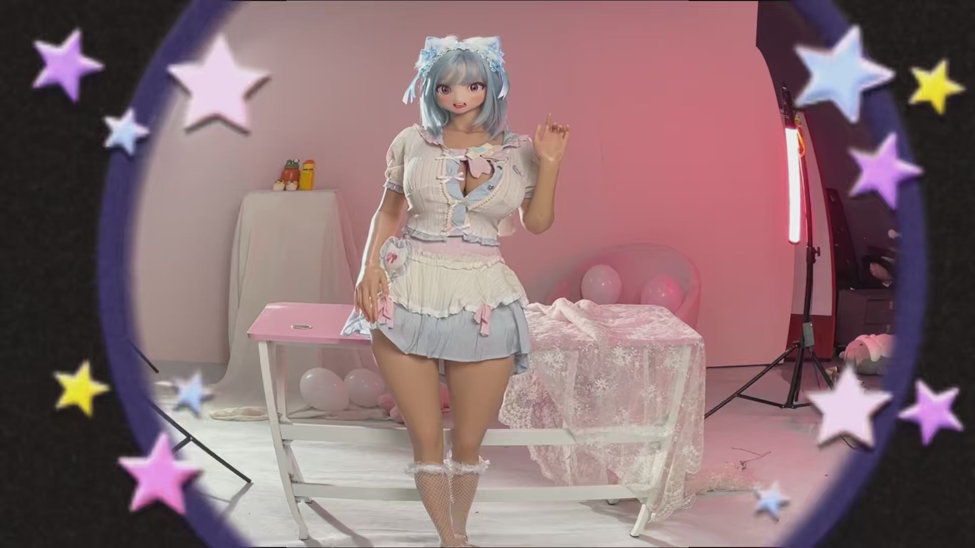 Akari Bambola sessuale (YJL Doll 161 cm i-cup silicone)