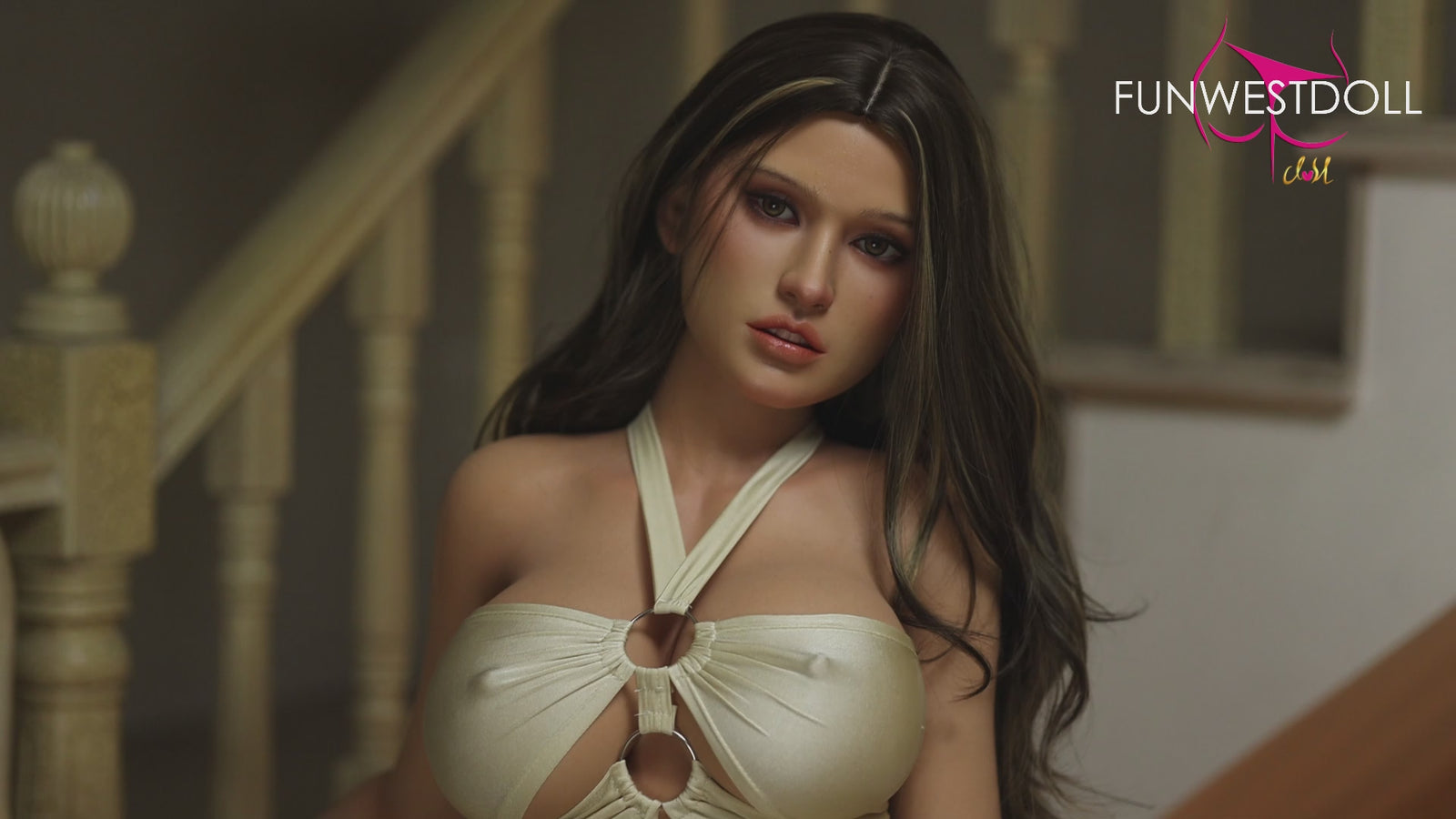 Juliette bambola del sesso (FunWest Doll 160 cm Coppa E #046S Silicone)