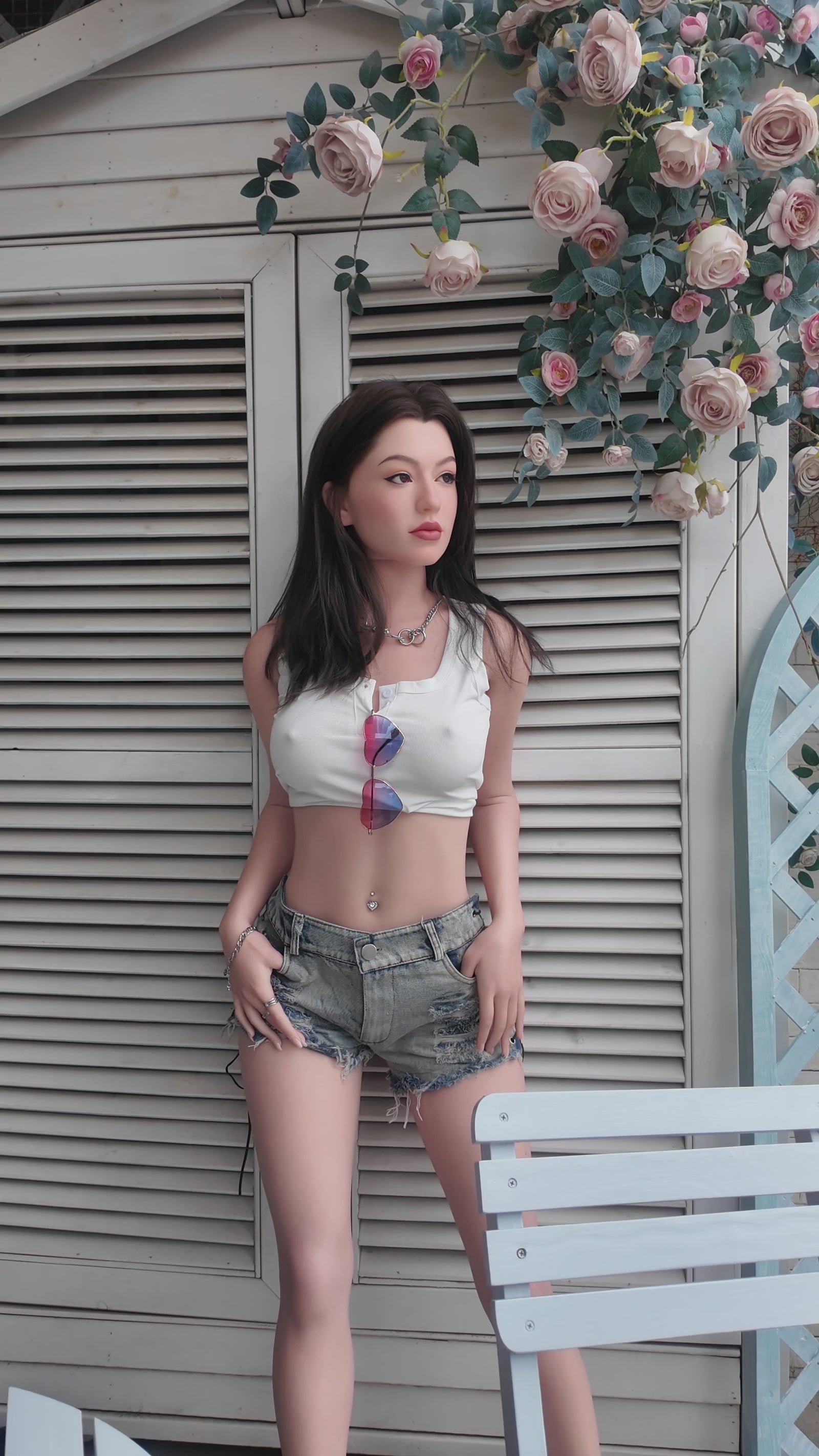 Kayli bambola del sesso (Zelex 162 cm Coppa D GE47-1 Silicone)