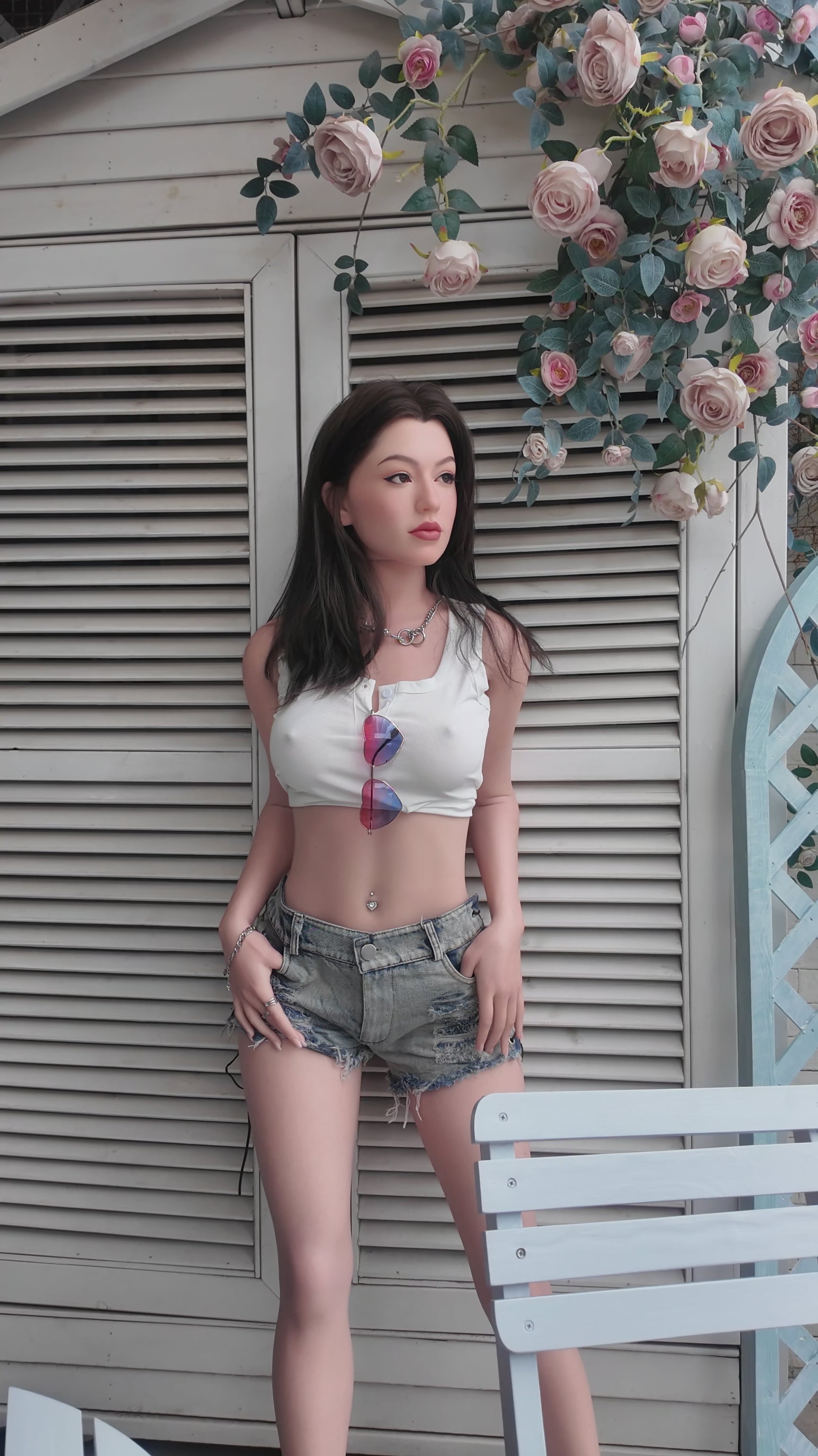 Kayli bambola del sesso (Zelex 162 cm Coppa D GE47-1 Silicone)