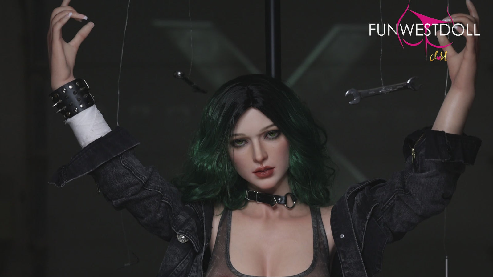 Alexa bambola del sesso (FunWest Doll 157 cm Coppa D #045S Silicone)