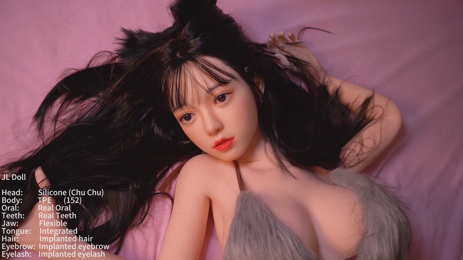 Chu bambola del sesso (Jarliet 152 cm Coppa D (TPE+silicone)