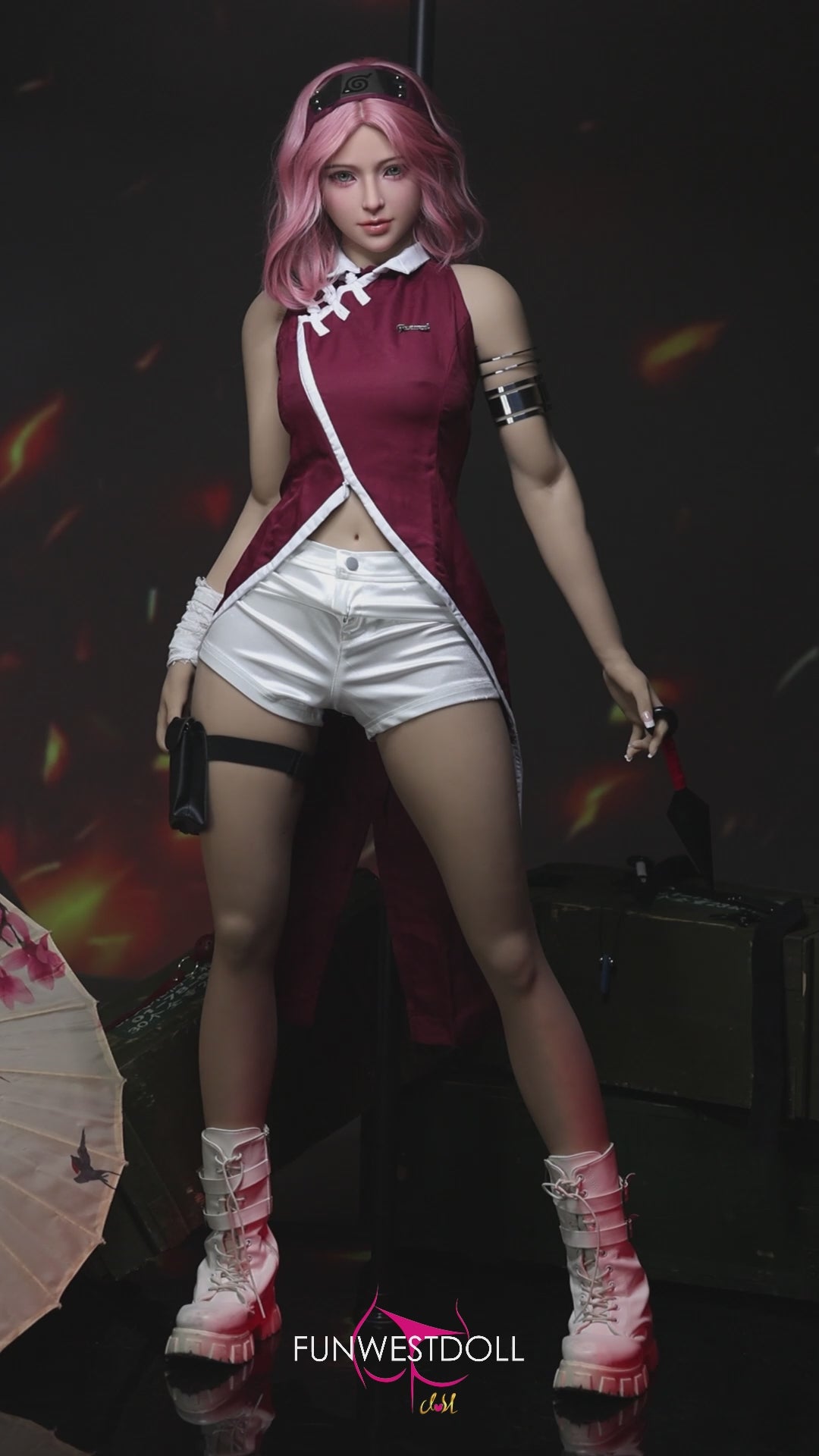 Sakura Alice Sex Doll (FunWest Doll 159 cm A-CUP #038 S-TPE) EXPRESS