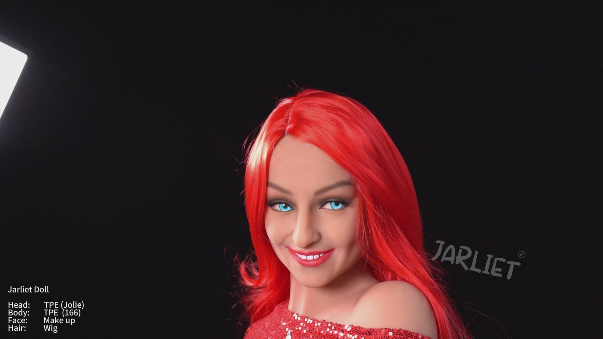 Jolie bambola del sesso (Jarliet TPE coppa C da 166 cm)