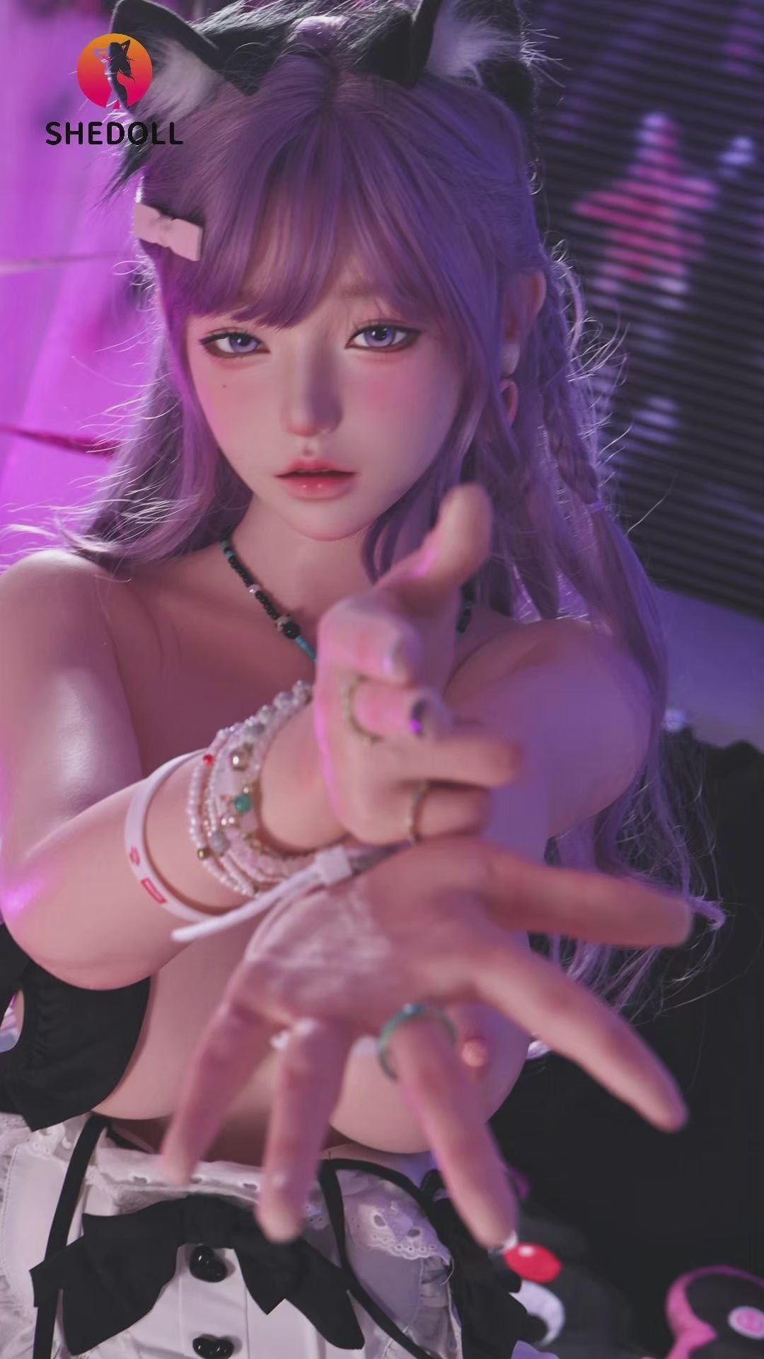 Bambola del sesso del gelsomino (SHEDOLL Coppa D da 168 cm n. SH180 2.0 in silicone)