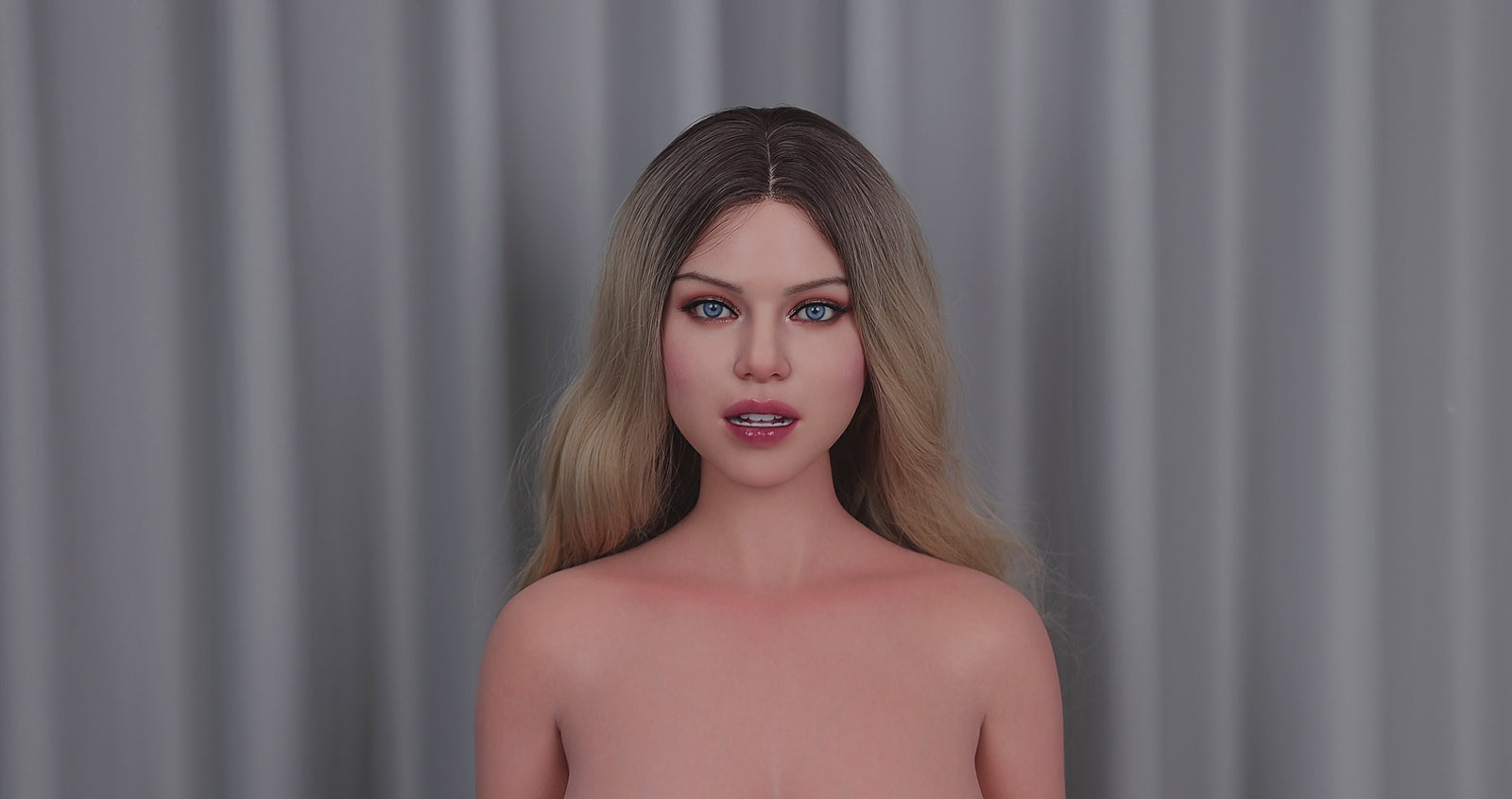 Carlee Torso bambola del sesso (FanReal Doll Coppa F in silicone da 109 cm) EXPRESS