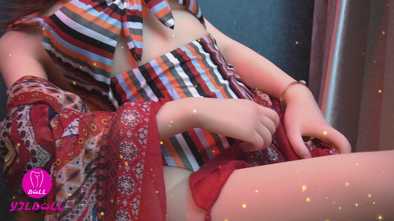 Bambola del sesso Madhavi (YJL Doll Coppa B da 166 cm n. 802 TPE+silicone)