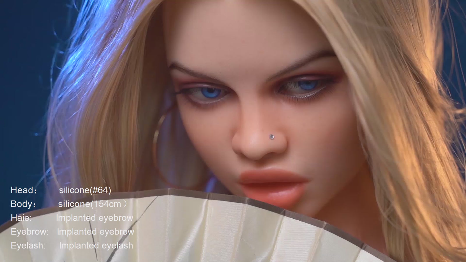 La migliore bambola del sesso (Jarliet 154 cm Coppa C in silicone)