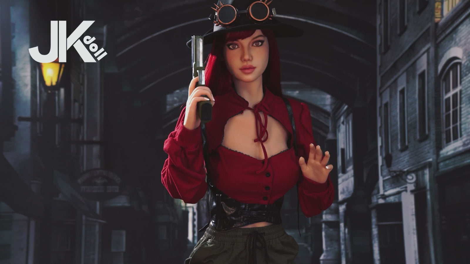 Bambola del sesso del tiratore (JK-Doll 160 cm Coppa D JK4 TPE)