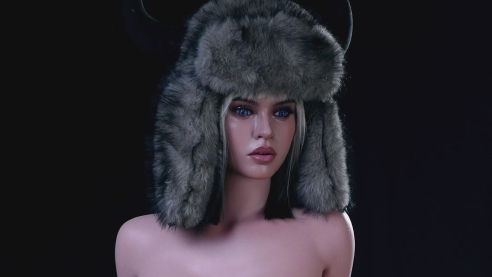 Ingrid bambola del sesso (Top Fire Doll 170 cm Coppa E T60 in silicone)