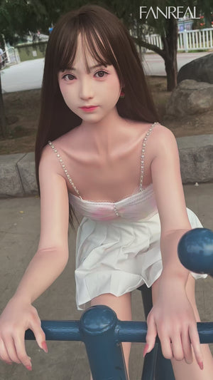 MO bambola sessuale (FanReal Doll Silicone da 153 cm B-Cup)