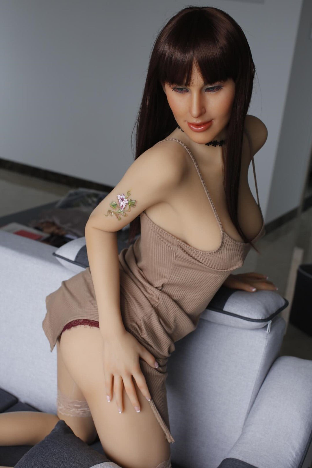 Samantha bambola del sesso (Jiusheng 163 cm F-Cup #9 TPE+silicone)