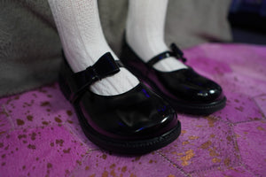 Scarpe per la bambola del sesso (nero, vernice)