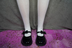 Scarpe per la bambola del sesso (nero, vernice)