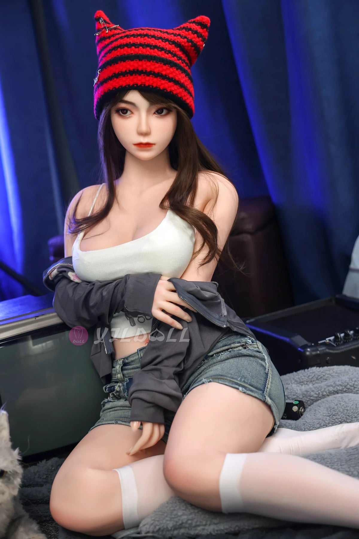 Bambola del sesso Kang Li (YJL Doll Coppa B da 140 cm n. 883 TPE+silicone)