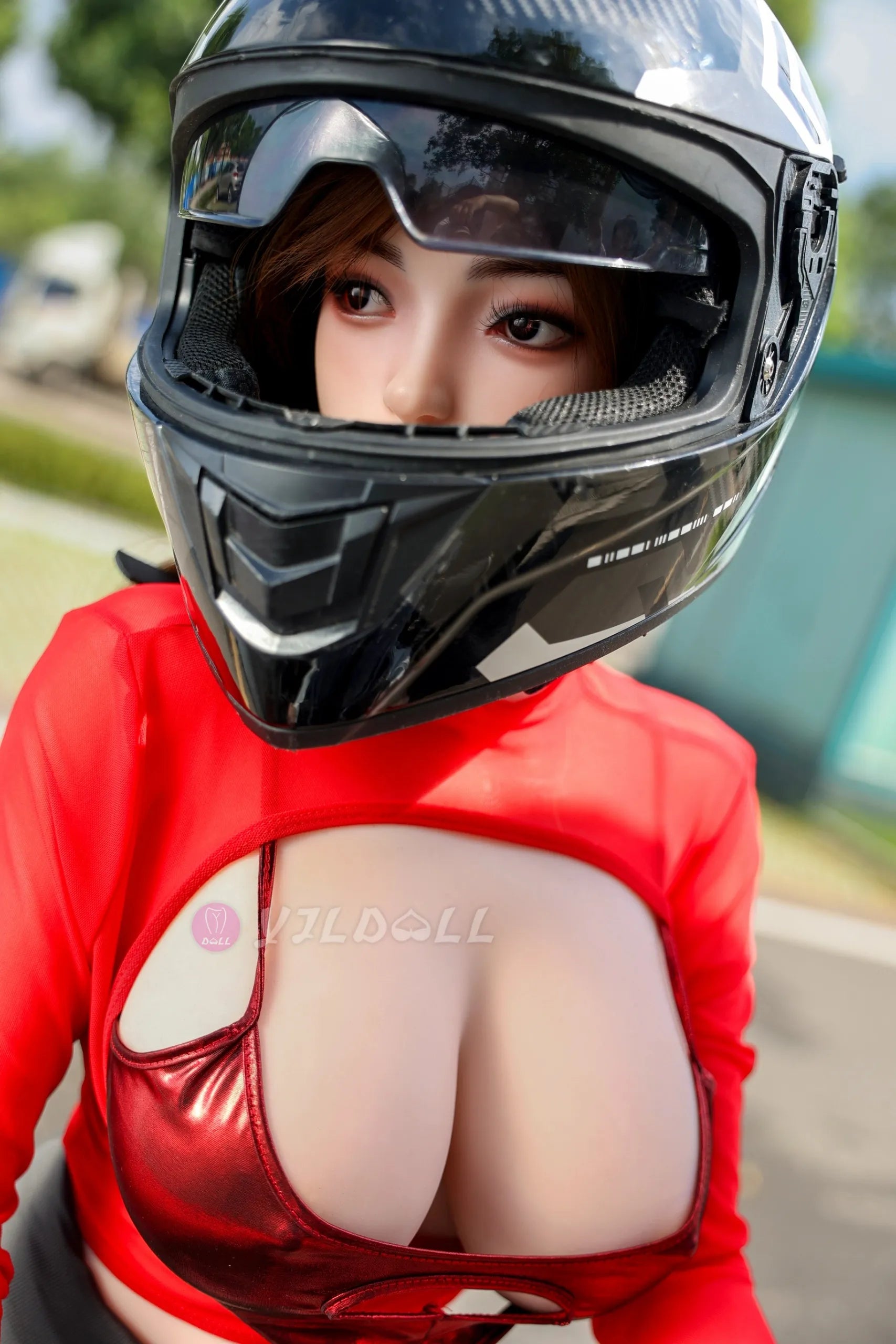 Bambola di sesso liao xia (YJL Doll 163cm F-CUP #871 TPE + silicone)