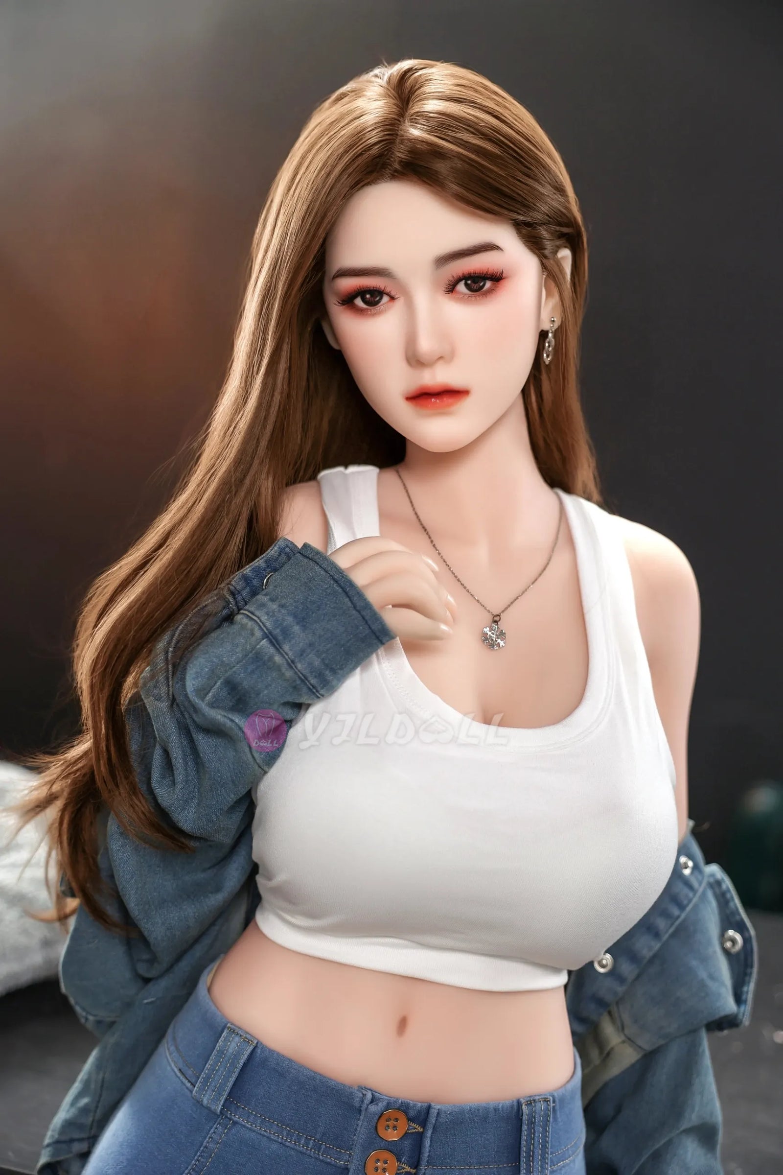 Bambola del sesso Jiang Yan (YJL Doll Coppa F da 163 cm n. 804 TPE + silicone)