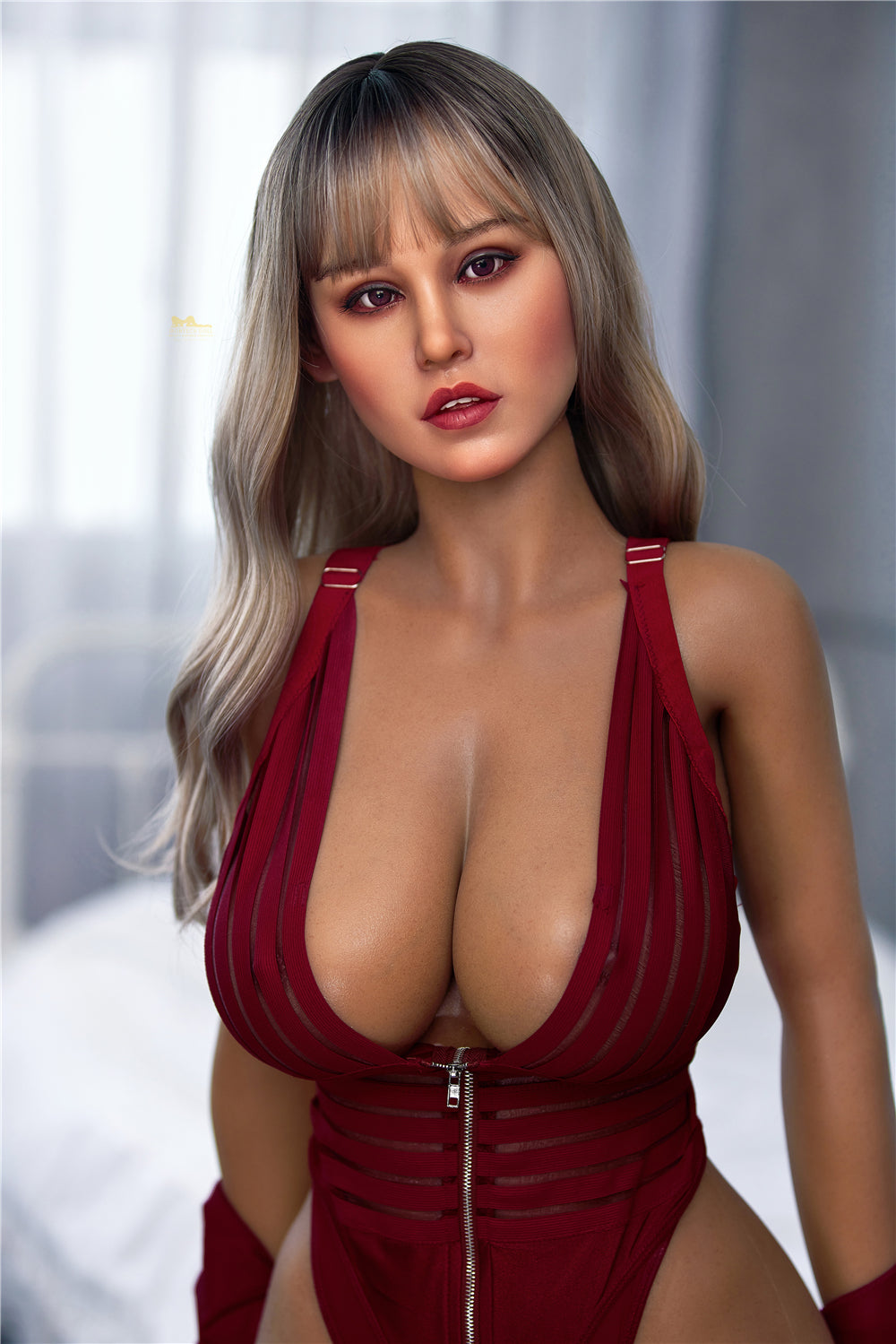 Bambola del sesso Lilly (Irontech Doll 165 cm Coppa F S2 in silicone)