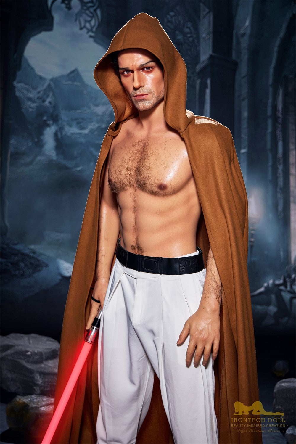 Bambola di sesso maschile Luke (Irontech Doll 170 cm m5 silicone)