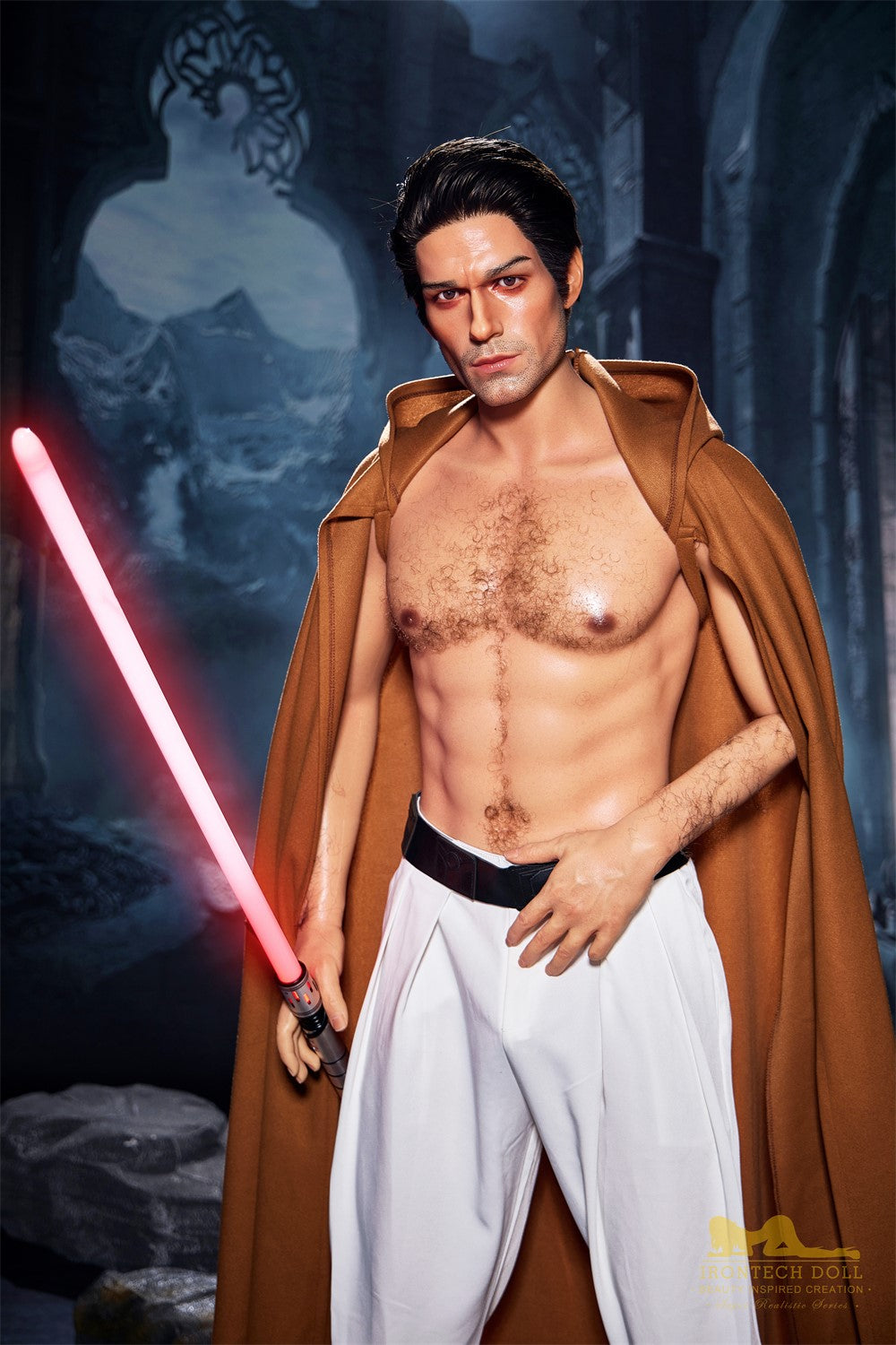 Luke bambola del sesso maschile (Irontech Doll 170 cm M5 Silicone)
