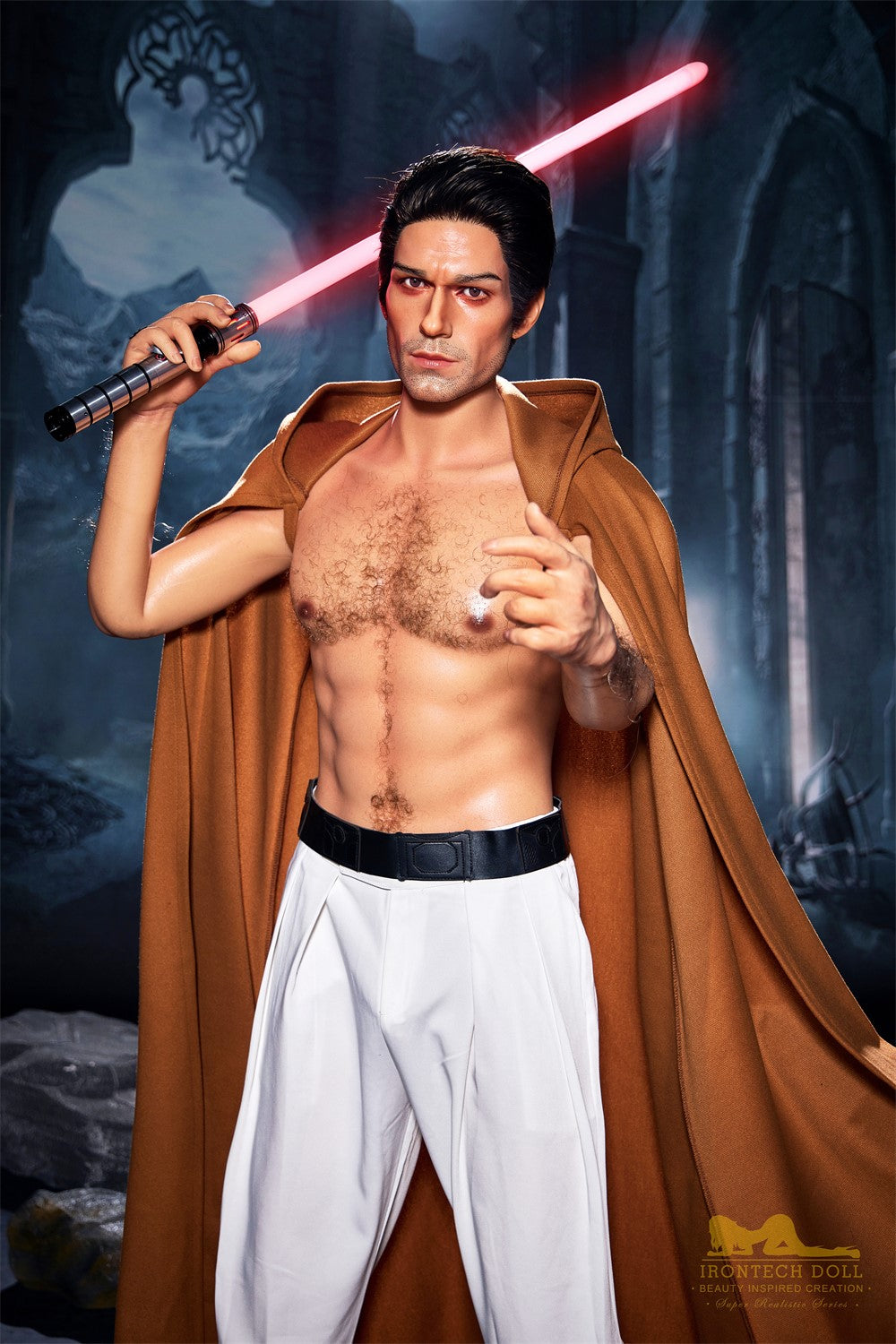 Luke bambola del sesso maschile (Irontech Doll 170 cm M5 Silicone)