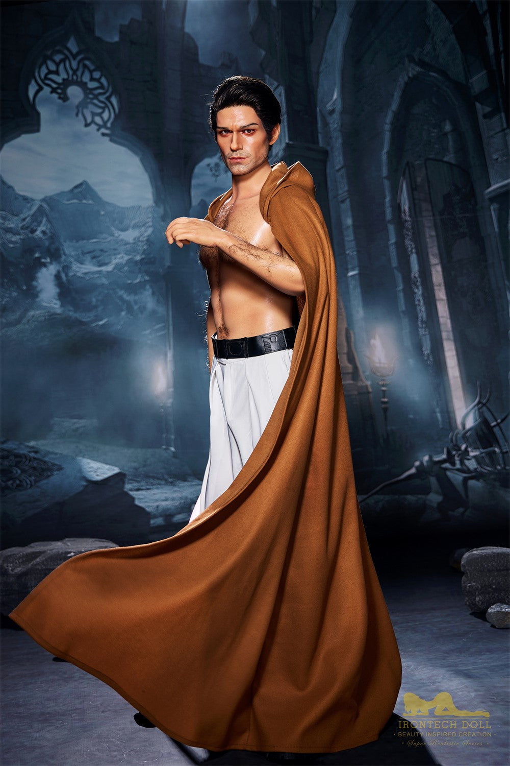 Bambola di sesso maschile Luke (Irontech Doll 170 cm m5 silicone)