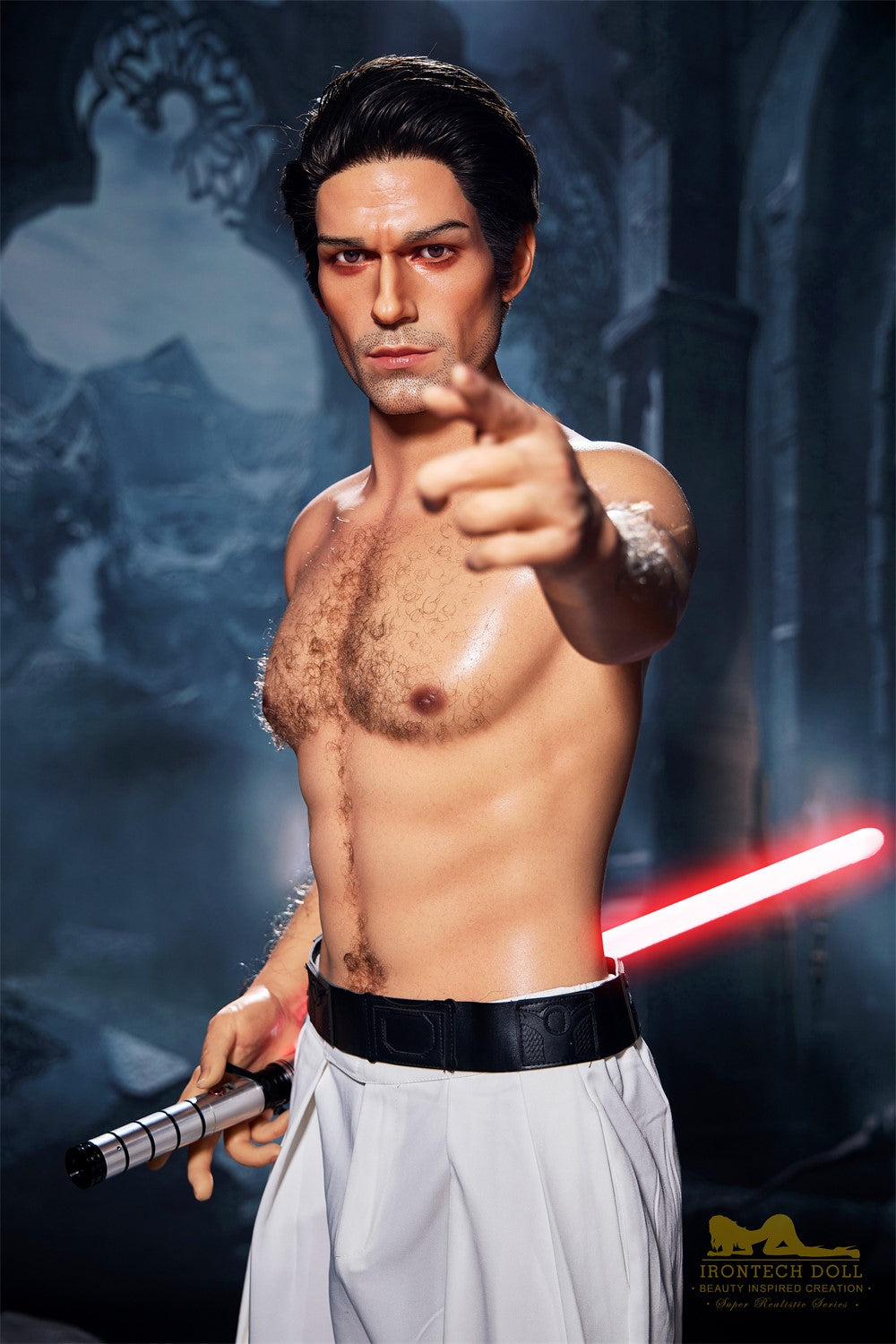 Luke bambola del sesso maschile (Irontech Doll 170 cm M5 Silicone)